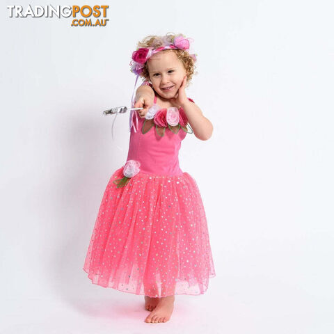 Fairy Girls - Costume Sugarplum Ballerina Dress Pink Large - Fgfg507pl - 9787123095076