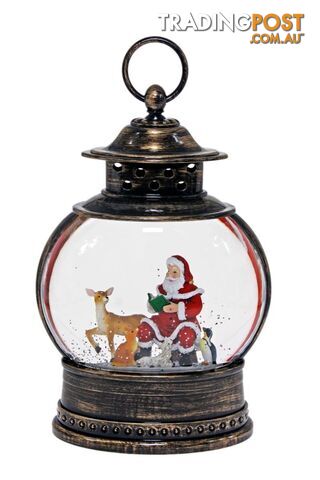 Cotton Candy - Xmas Round Lantern Santa Storytime - Ccxac314a - 9353468010632