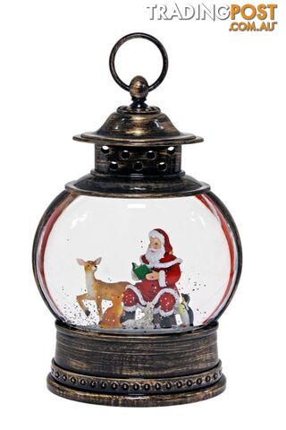 Cotton Candy - Xmas Round Lantern Santa Storytime - Ccxac314a - 9353468010632