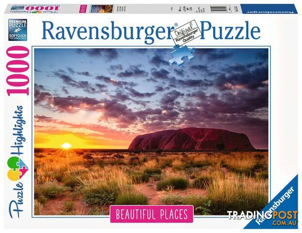 Ravensburger - Ayers Rock Australia Jigsaw Puzzle 1000 Piece Rb15155 - 4005556151554