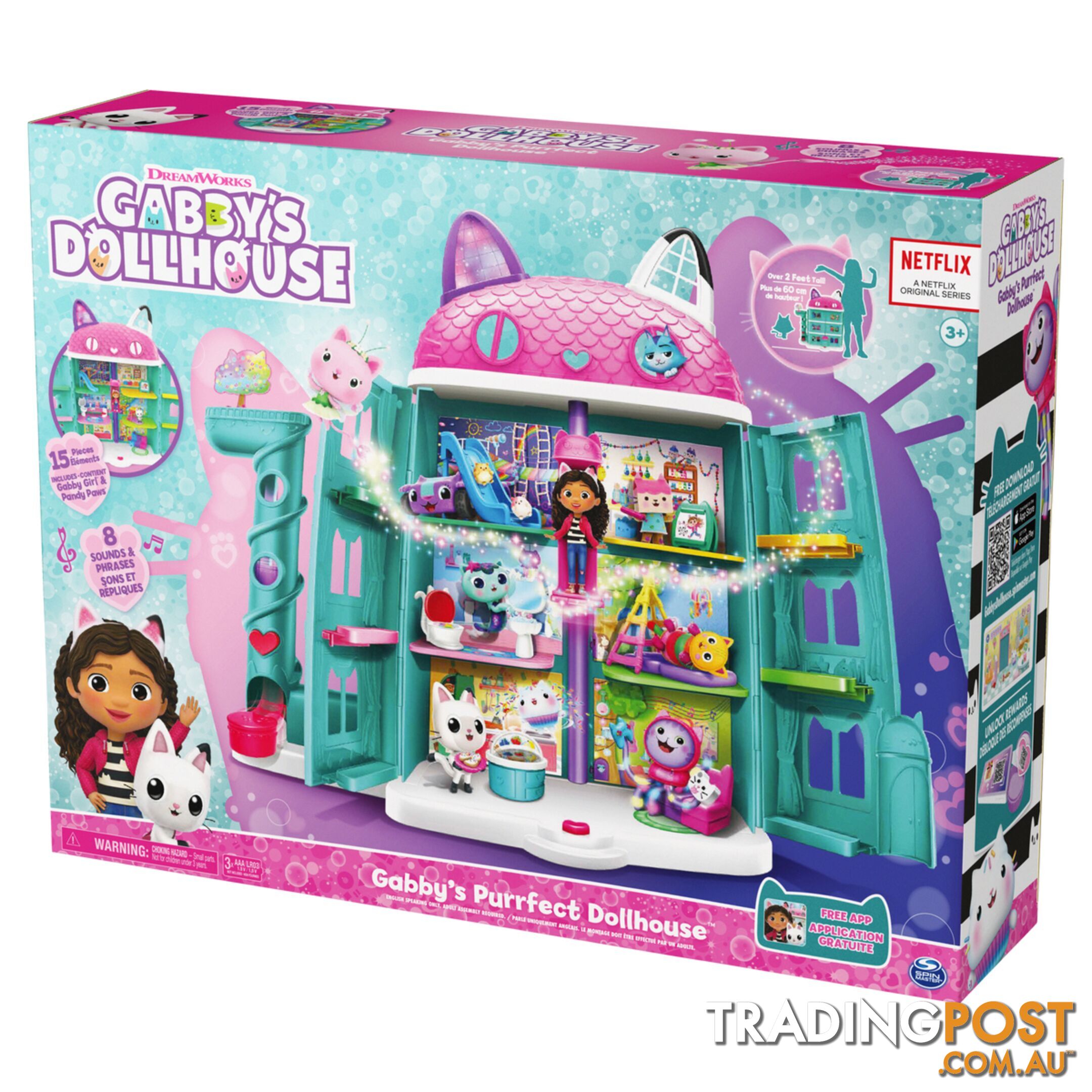 Gabby's Purrfect Dollhouse Si6060411 - 778988364338