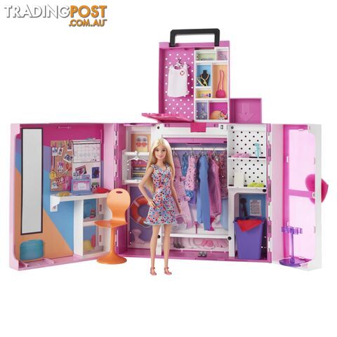 Barbie Dream Closet Doll and Playset - MAHGX57 - 194735060238