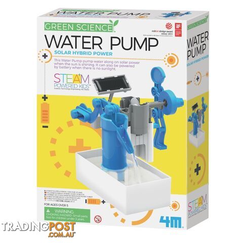 4m - Steam-powered Kids - Green Science - Water Pump- Green Energy Jpfsg3425 - 4893156034250