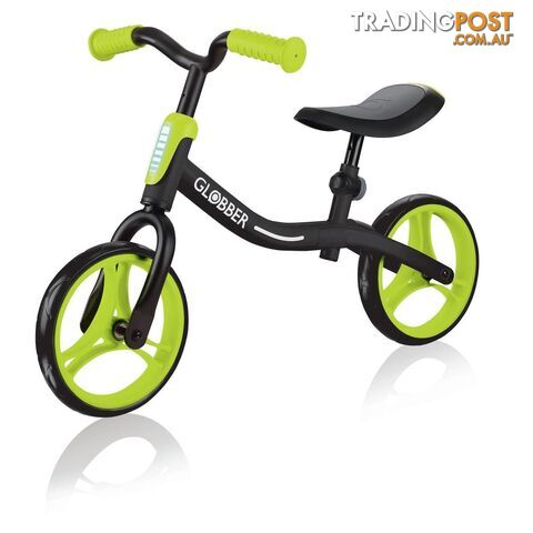 Globber Go Bike Black And Lime Green Asactiveouthe - 4897070183773
