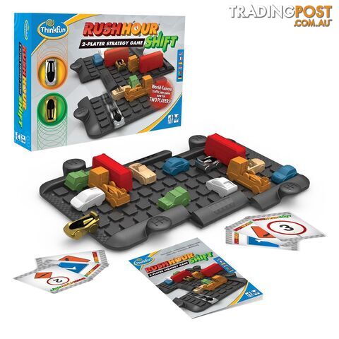 Thinkfun - Rush Hour Shift 2 Player Family Strategy Game Mdtn5060 - 019275950606