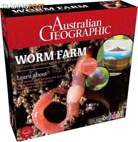 Australian Geographic: Worm Farm - Ugttwes926ag - 9313920043639