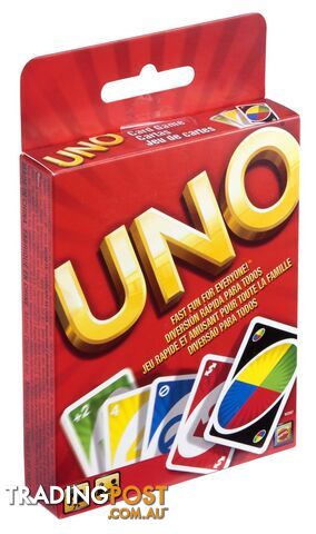 UNO Card Game Maw2087 - 746775036744