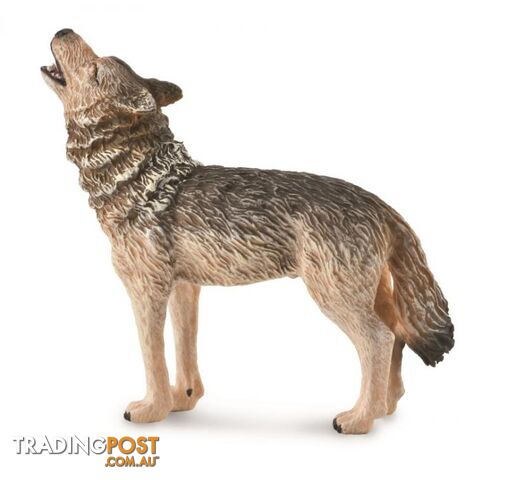 CollectA Timber Wolf Howling Animal Figurine - Rpco88844 - 4892900888446