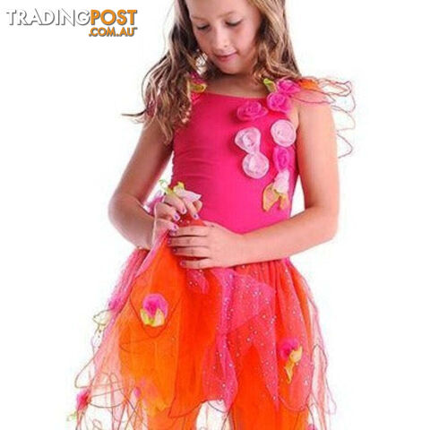 Fairy Girls - Costume Crystal Fairy Dress Hot Pink Small - Fgfg436hps - 9787101064360