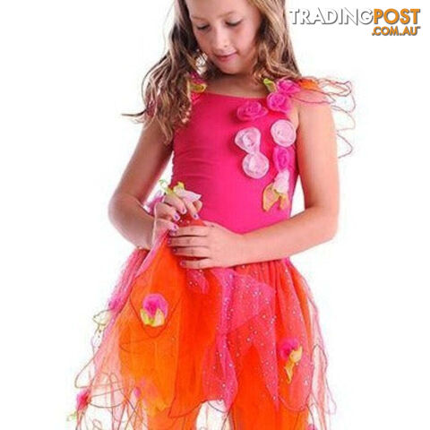 Fairy Girls - Costume Crystal Fairy Dress Hot Pink Small - Fgfg436hps - 9787101064360