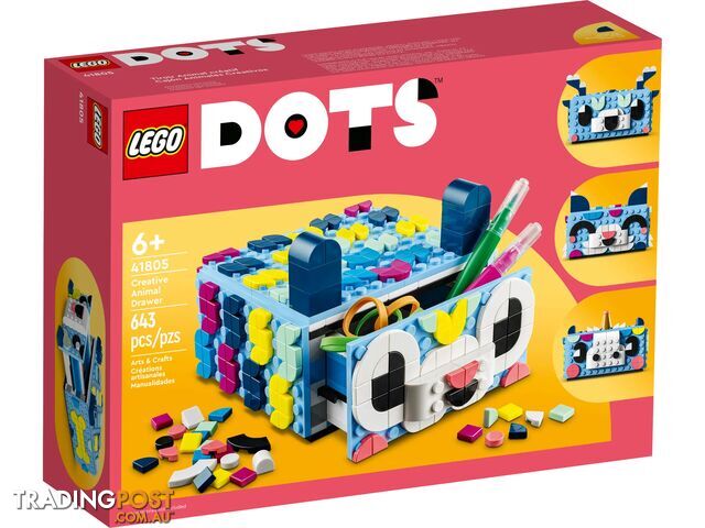 LEGO 41805 Creative Animal Drawer - Dots - 5702017421179