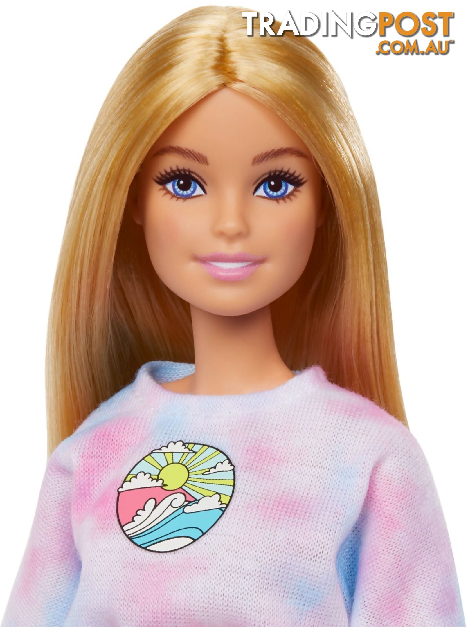 Barbie - â€œmalibuâ€ Stylist Doll & 14 Accessories Playset Hair & Makeup Theme With Puppy & Styling Cart - Mattel - Mahnk95 - 194735143429