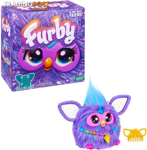 Furby Purple Interactive Toy Plush - Hasbro - Hbf6743uuoo - 5010996152886