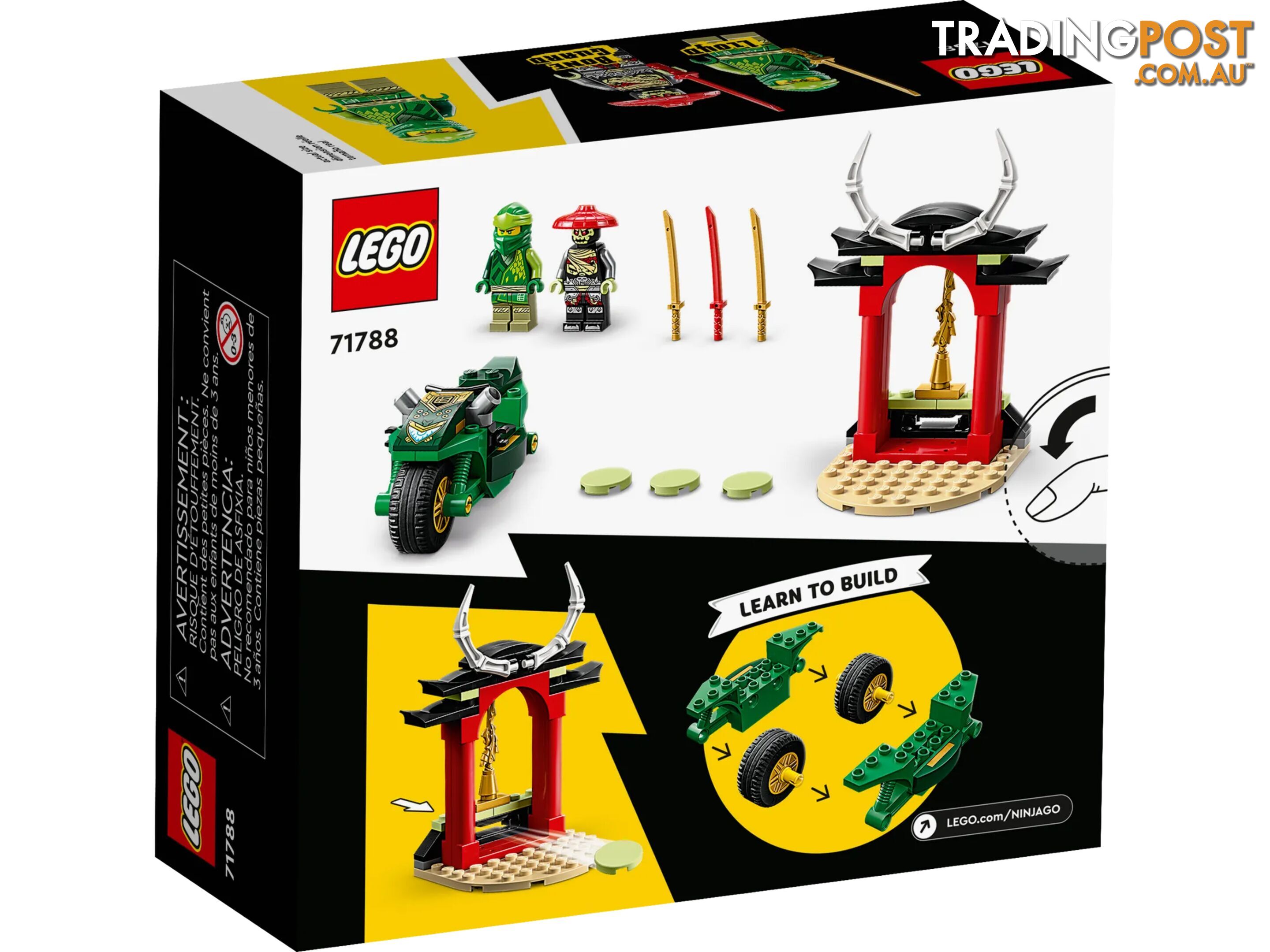 LEGO 71788 Llyod's Ninja Street Bike - Ninjago 4+ - 5702017399706