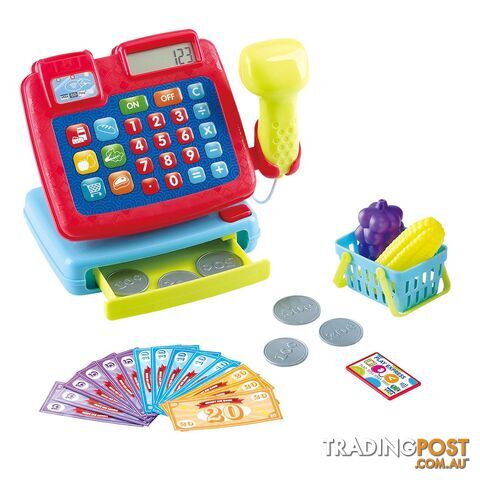 Battery Operated Smart Cash Register Playgo Toys Ent. Ltd Art65529 - 4892401032218