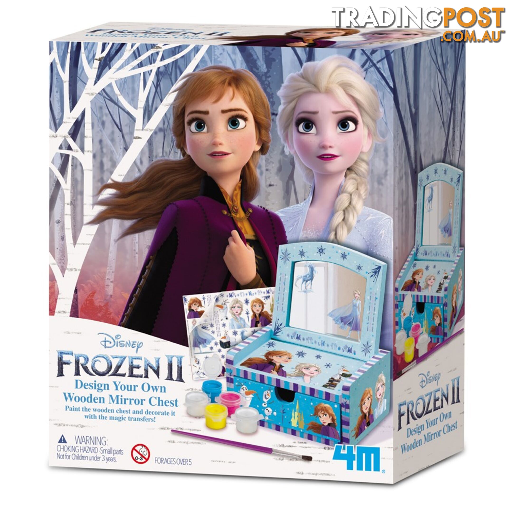 4m - Disney - Frozen - Wooden Mirror Chest Jpfsg6201 - 4893156062017