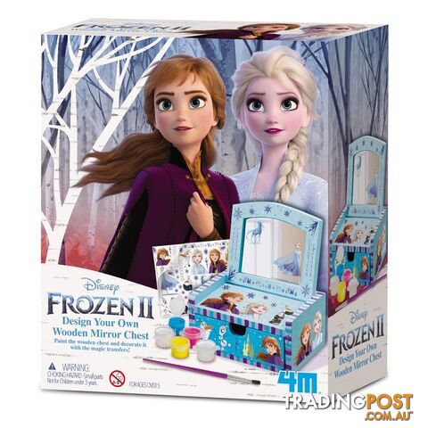 4m - Disney - Frozen - Wooden Mirror Chest Jpfsg6201 - 4893156062017