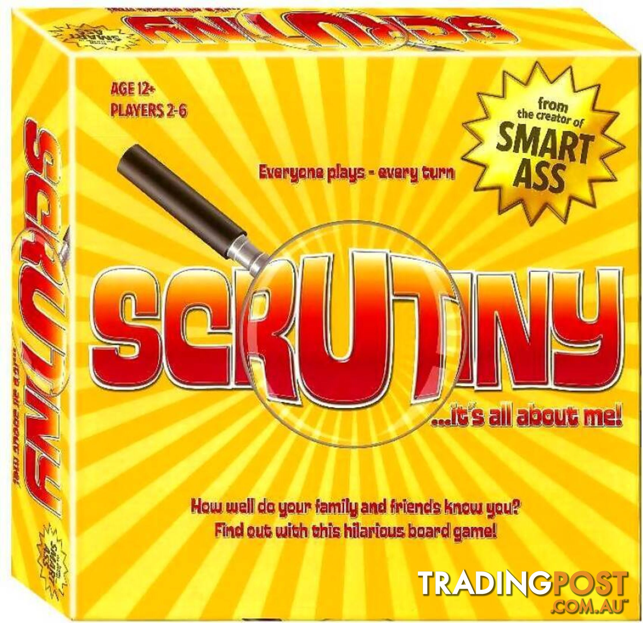 Scrutiny It's All About Me - Jedko Games - Jdaaa039004 - 9369999039004