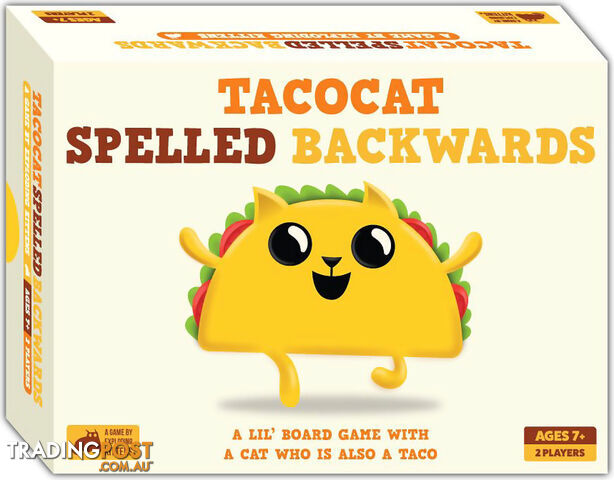 Tacocat Spelled Backwards Game - Vr85213100643 - 852131006433