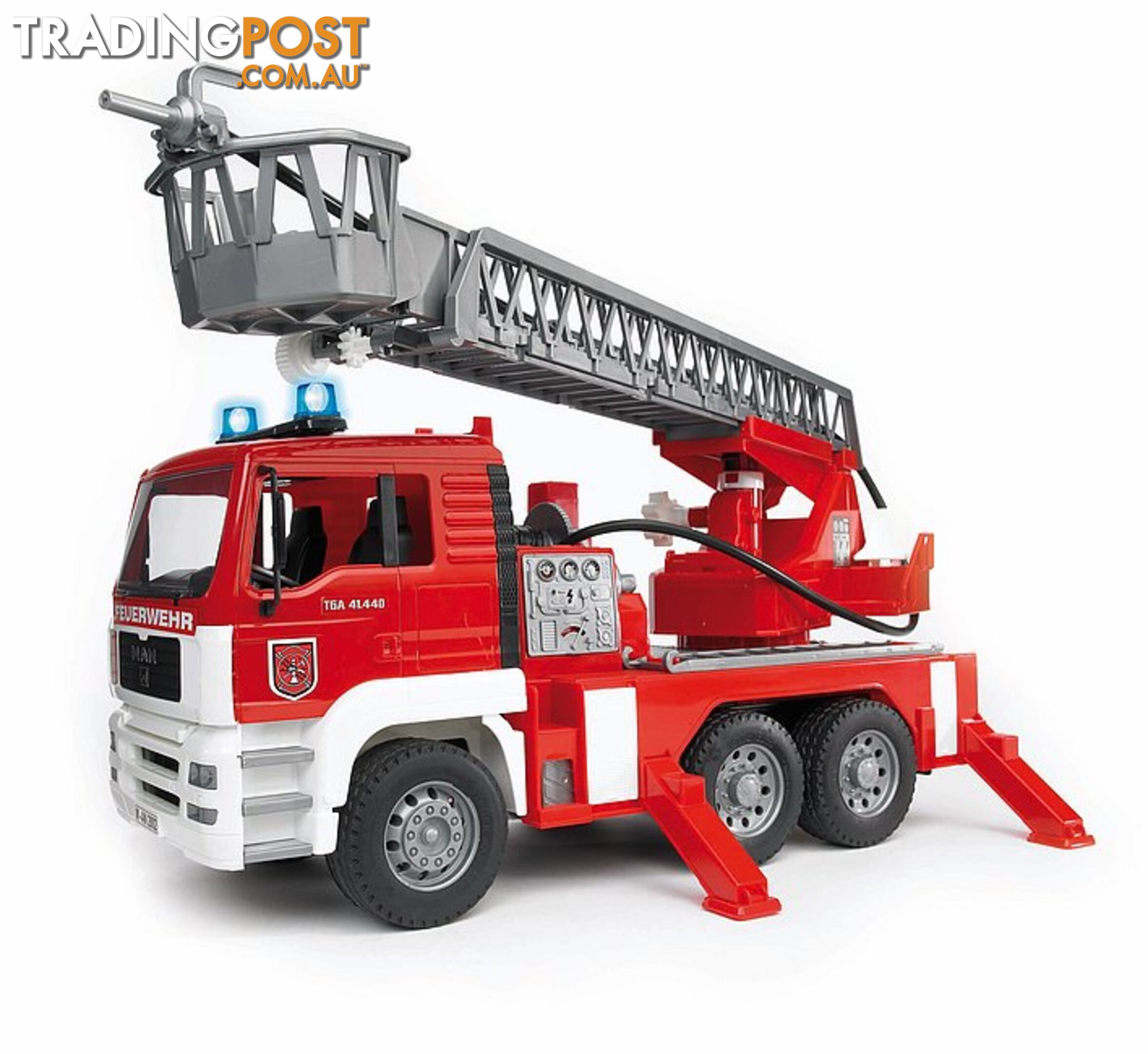 Bruder 1:16 Fire Engine Man Tga With Selwing Ladder - Zi24002771 - 4007702021711
