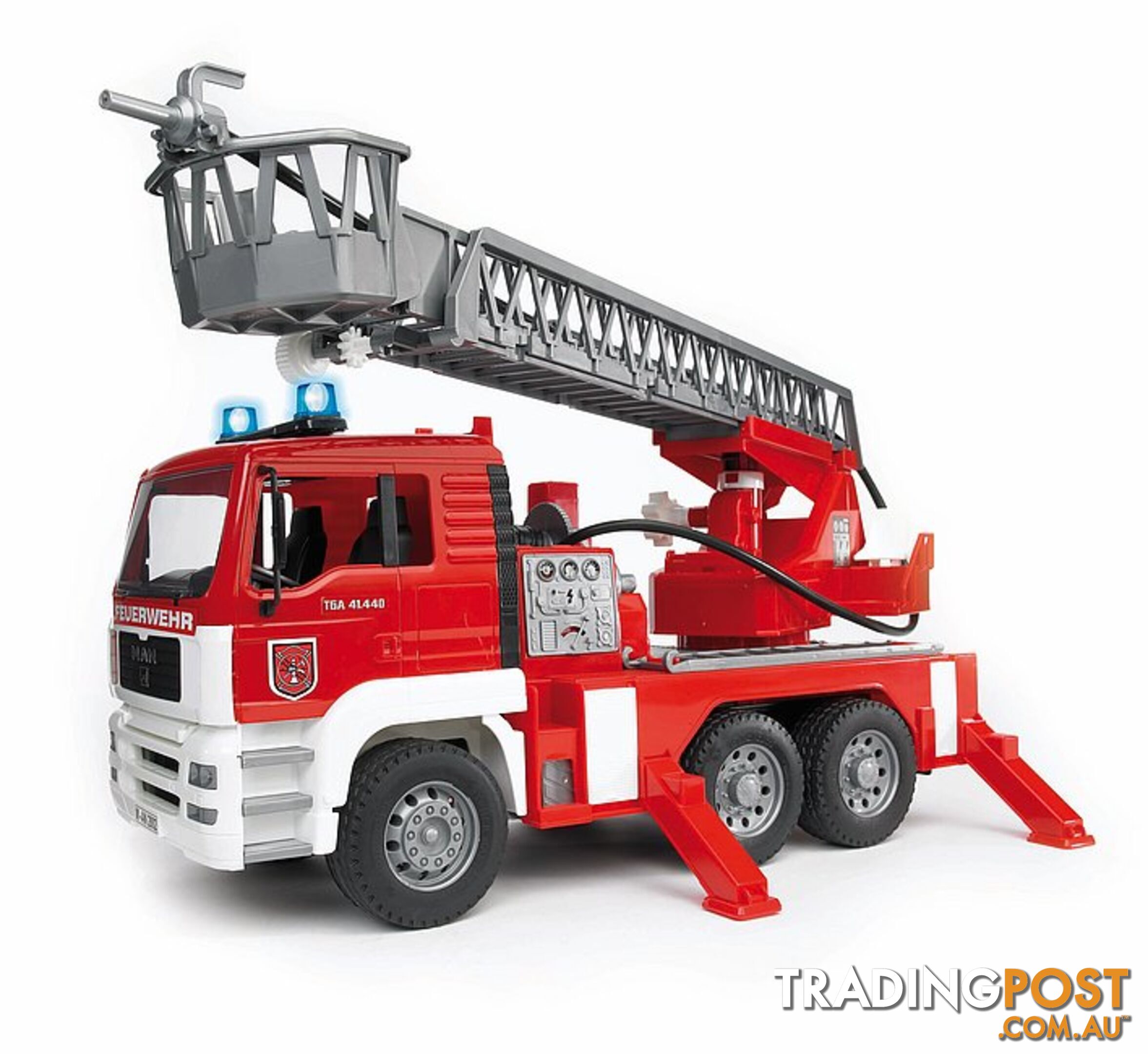 Bruder 1:16 Fire Engine Man Tga With Selwing Ladder - Zi24002771 - 4007702021711