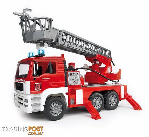 Bruder 1:16 Fire Engine Man Tga With Selwing Ladder - Zi24002771 - 4007702021711