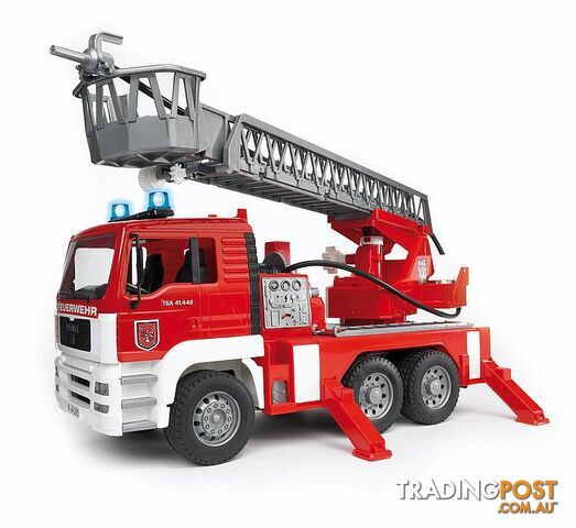 Bruder 1:16 Fire Engine Man Tga With Selwing Ladder - Zi24002771 - 4007702021711