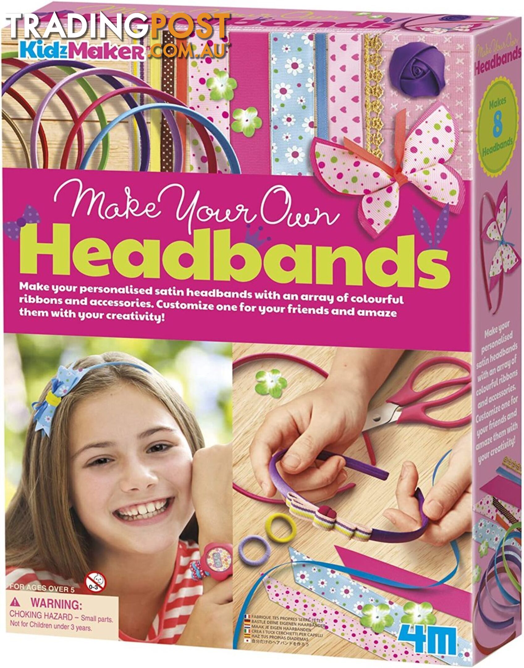 4m - Kidzmaker - Make Your Own Headbands Jpc4721 - 4893156047212