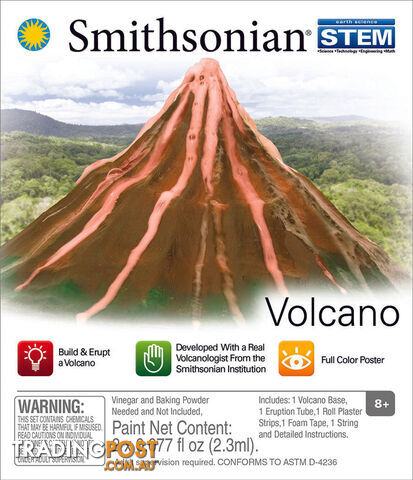 Smithsonian Micro Science Kit Mini Volcano - Hc10152100 - 042409521014