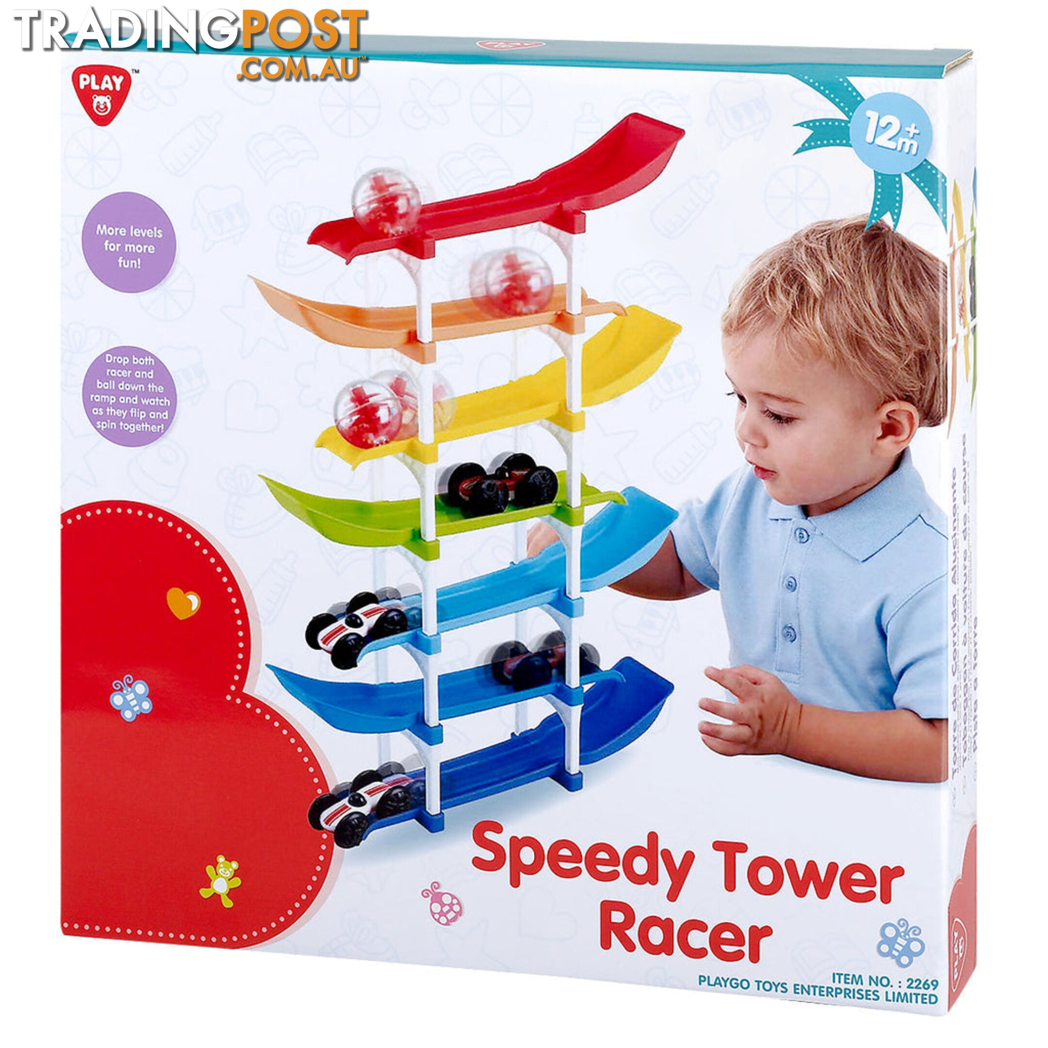 Speedy Tower Racer Playgo Toys Ent. Ltd. - Art65917 - 4892401022691