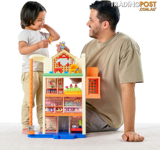 Bluey - S9 Hammerbarn Shopping Center Playset - Mj17552 - 630996175521