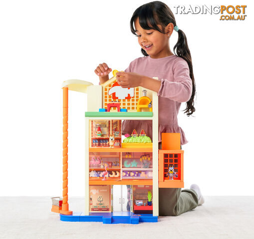 Bluey - S9 Hammerbarn Shopping Center Playset - Mj17552 - 630996175521