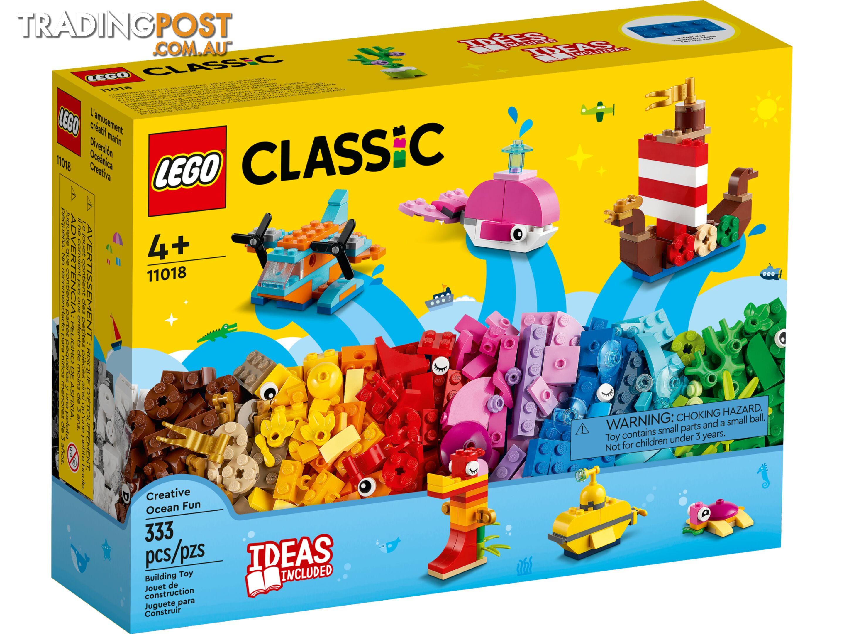 LEGO 11018 Creative Ocean Fun - Classic 4+ - 5702017117591