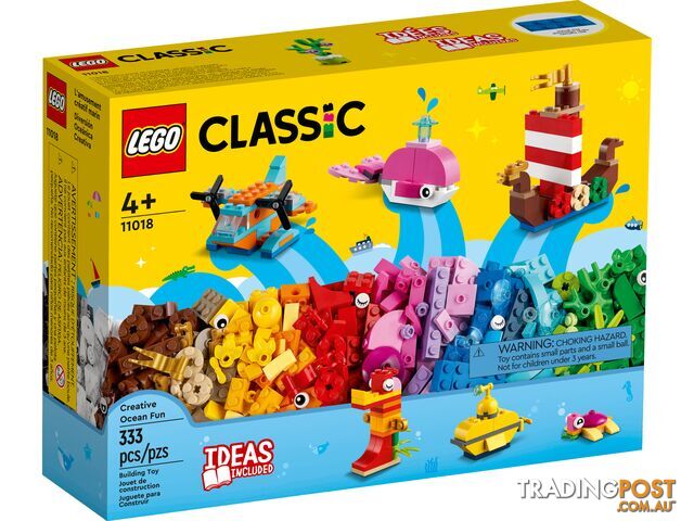 LEGO 11018 Creative Ocean Fun - Classic 4+ - 5702017117591