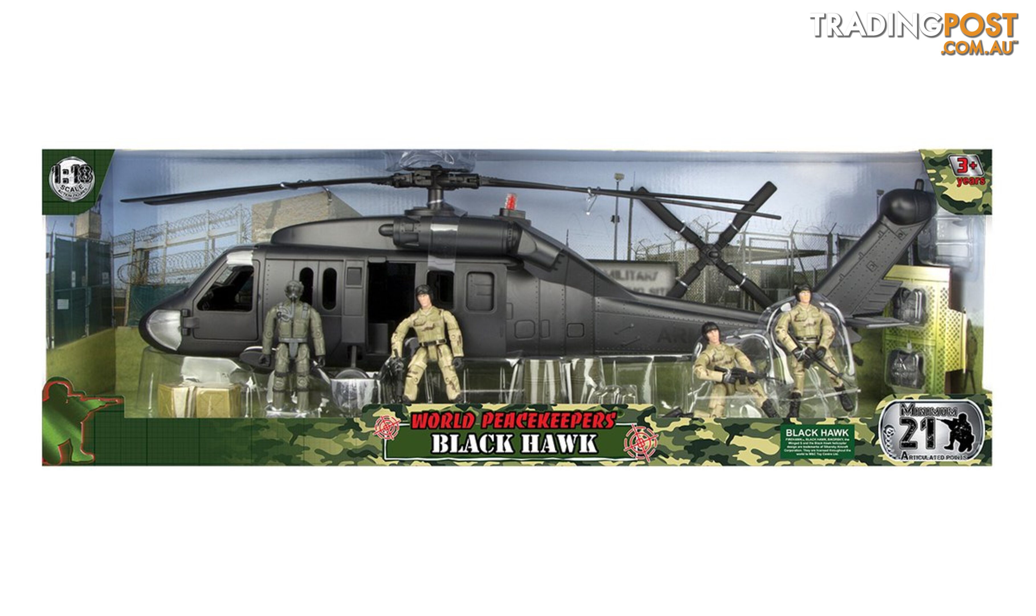 World Peacekeepers Black Hawk Art41005 - 018859770265