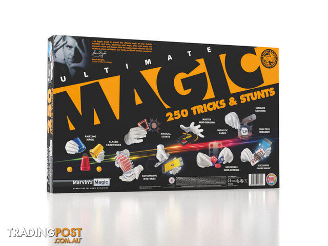 Marvin's Magic Ultimate Magic 250 Tricks & Stunts Set - Art65422 - 808446018920