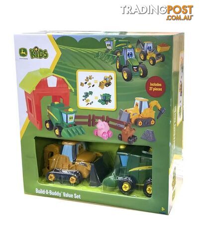 John Deere - Tomy Build-a-buddy Value Set - Lc47412 - 036881474128