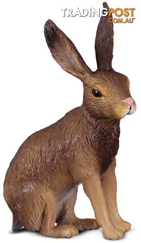 CollectA - Brown Hare Rabbit Small Figurine - Rpco88012 - 4892900880129
