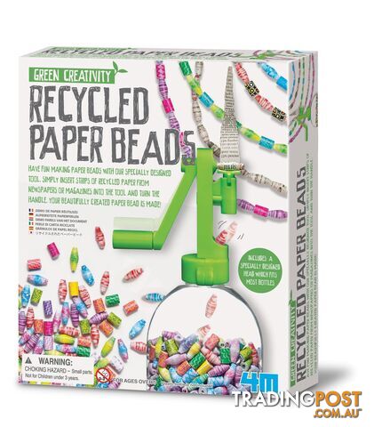 4m - Green Science - Recycled Paper Beads Jpc4588 - 4893156045881