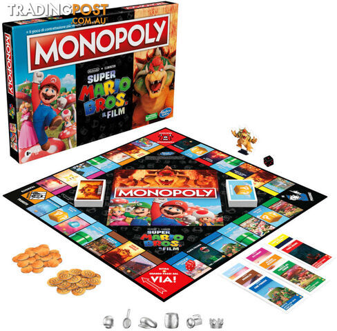 Monopoly - The Super Mario Bros. Movie Edition - Hbf68182842 - 195166223094
