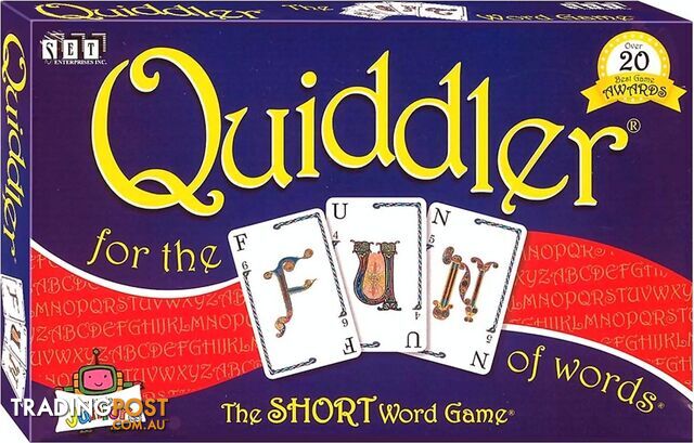 Quiddler Card Game - Set Enterprises - Jdset50007 - 736396050007