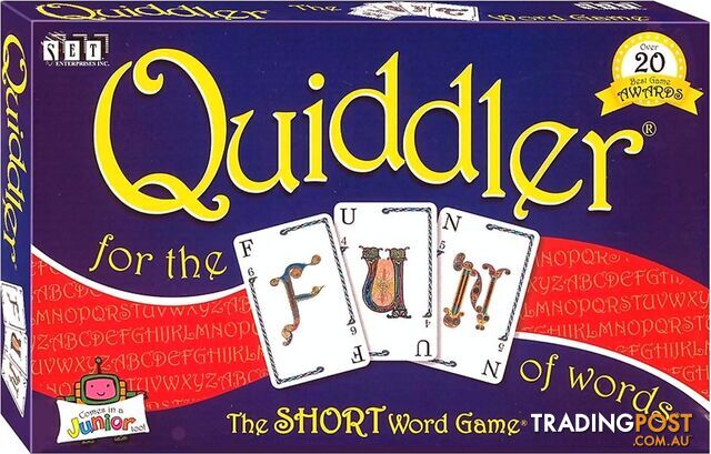 Quiddler Card Game - Set Enterprises - Jdset50007 - 736396050007