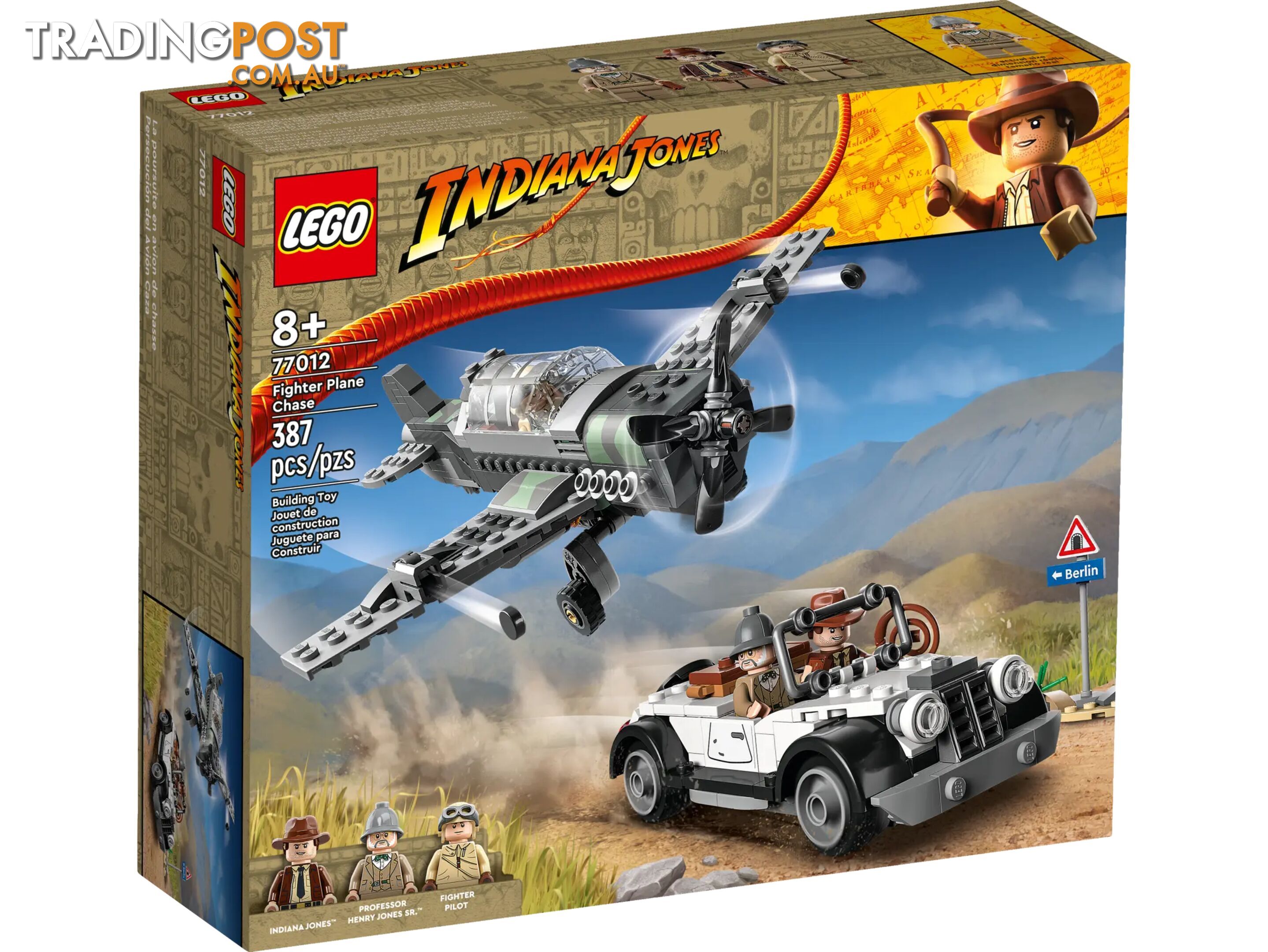 LEGO 77012 Fighter Plane Chase - Indiana Jones - 5702017190457