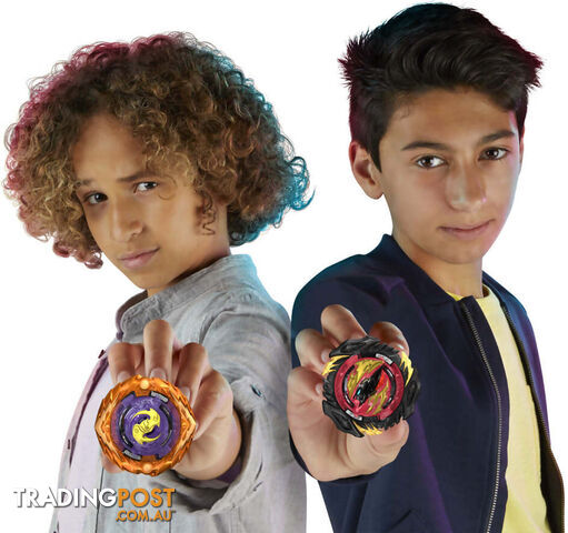 Beyblade - Quadstrike Thunder Edge Battle Set - Hasbro - Hbf6781asoo - 195166202907