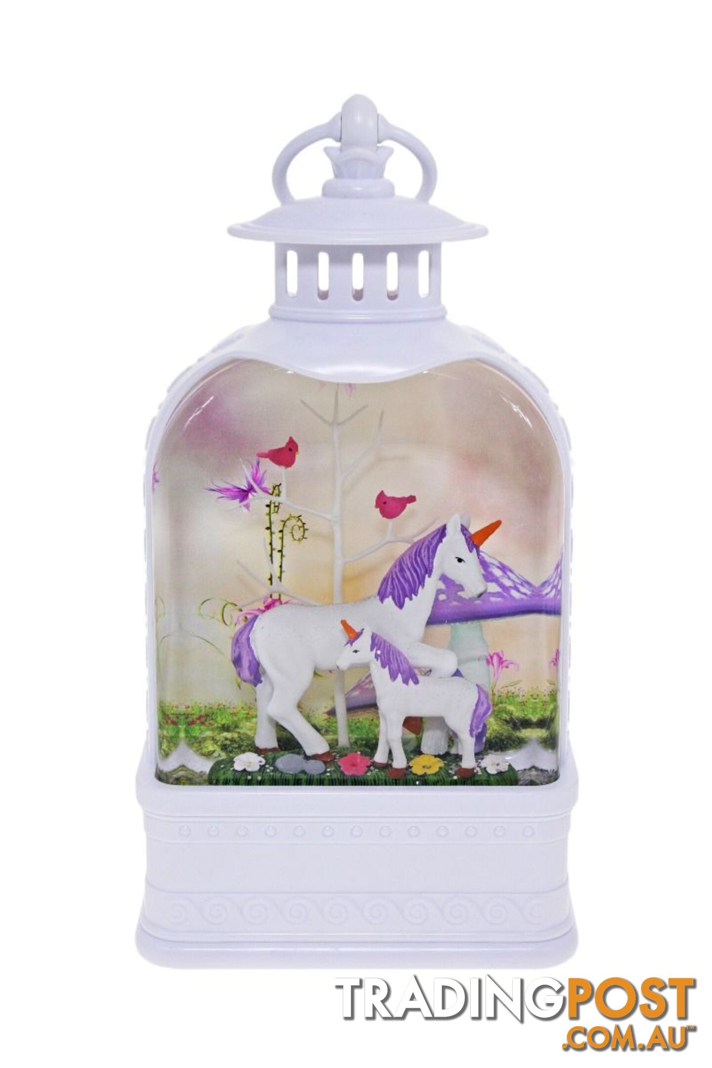 Cotton Candy - Lantern Purple Unicorn Family Medium - Ccflnt48 - 9353468017280