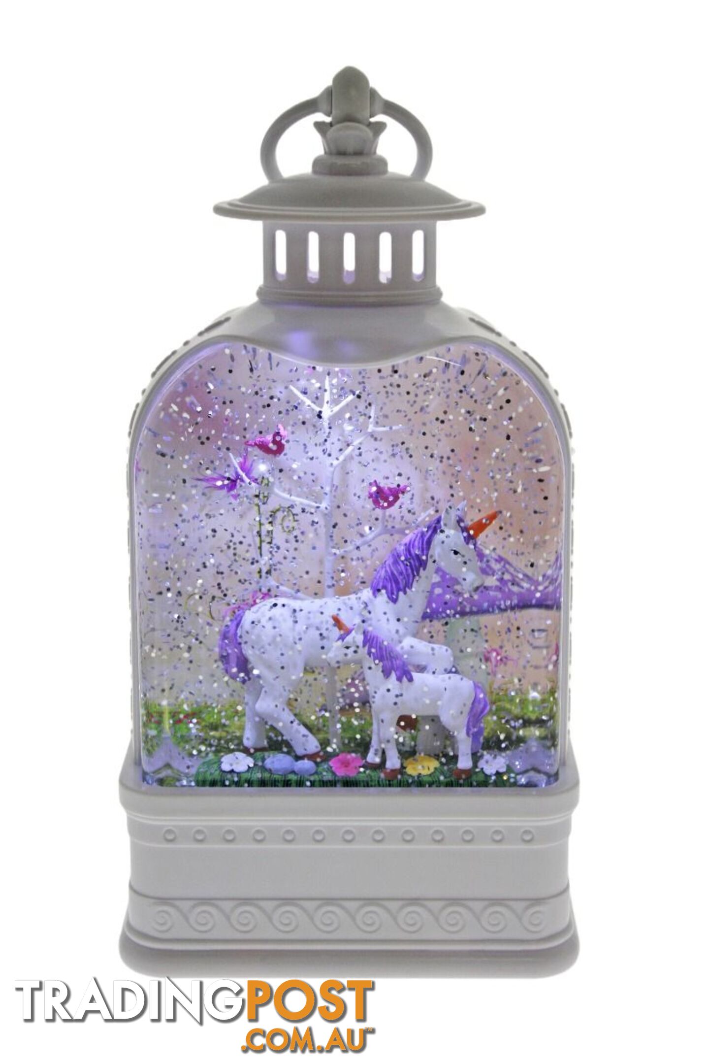 Cotton Candy - Lantern Purple Unicorn Family Medium - Ccflnt48 - 9353468017280