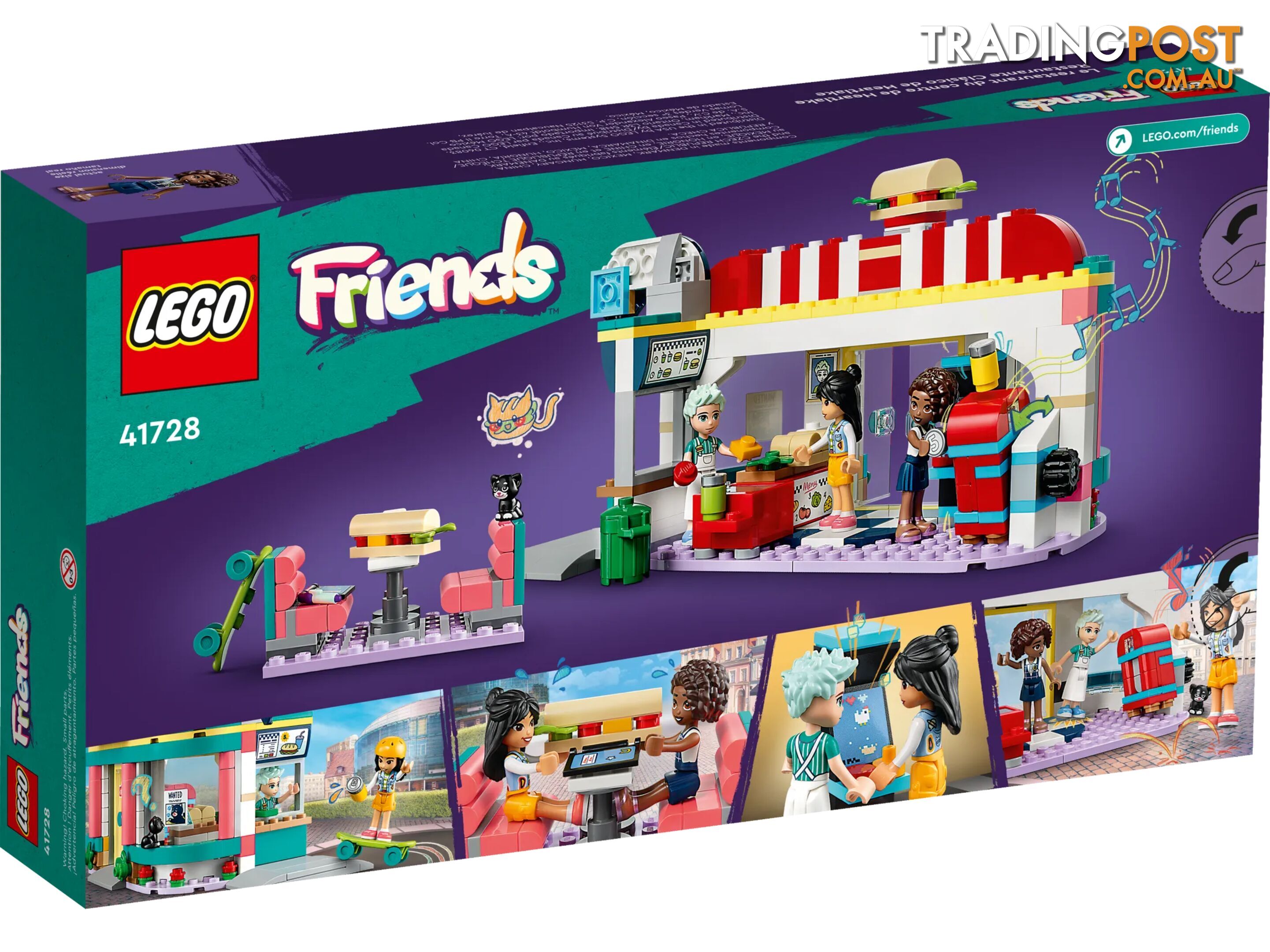 LEGO 41728 Heartlake Downtown Diner - Friends - 5702017415048