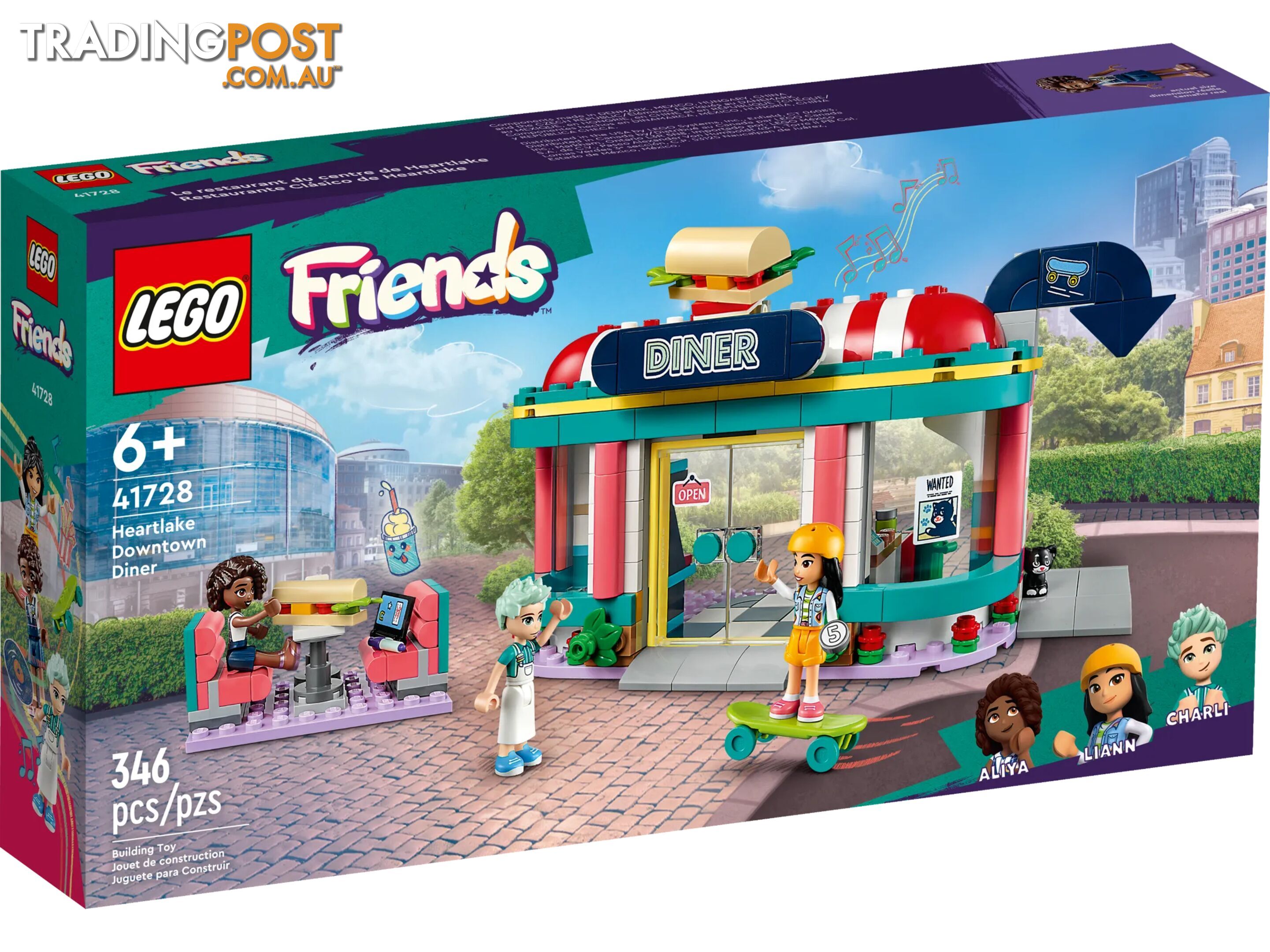 LEGO 41728 Heartlake Downtown Diner - Friends - 5702017415048