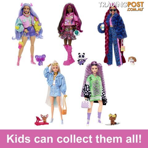 Barbie Doll And Accessories Barbie Extra Doll With Pet Chihuahua - Mahhn08 - 194735072569