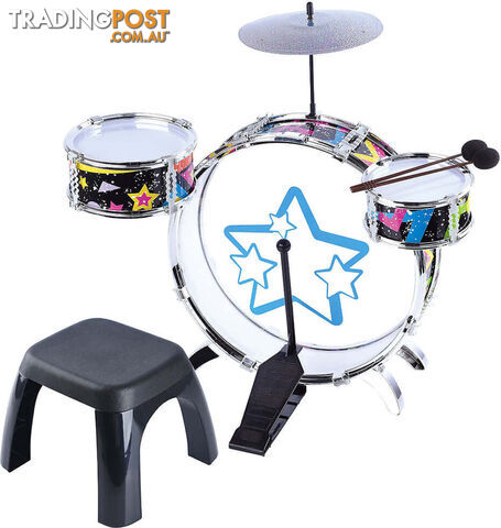 Playgo Toys Ent. Ltd. - My 1st Drum Set 8 Pieces - Art66544 - 4892401090164